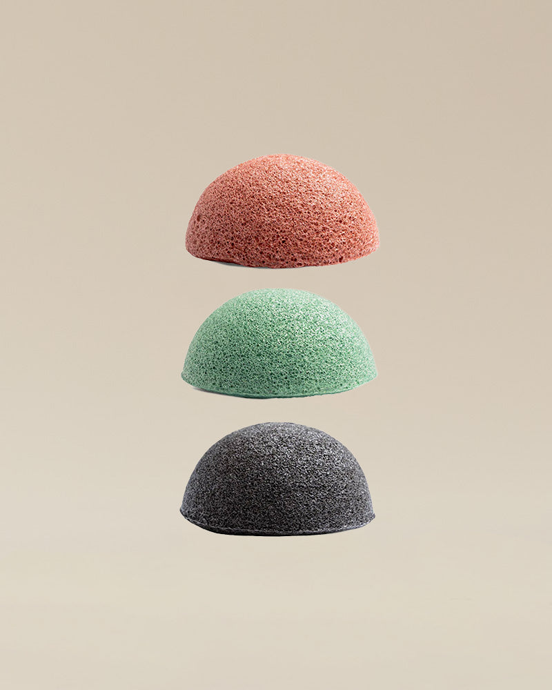 KONJAC SPONGE TRIO